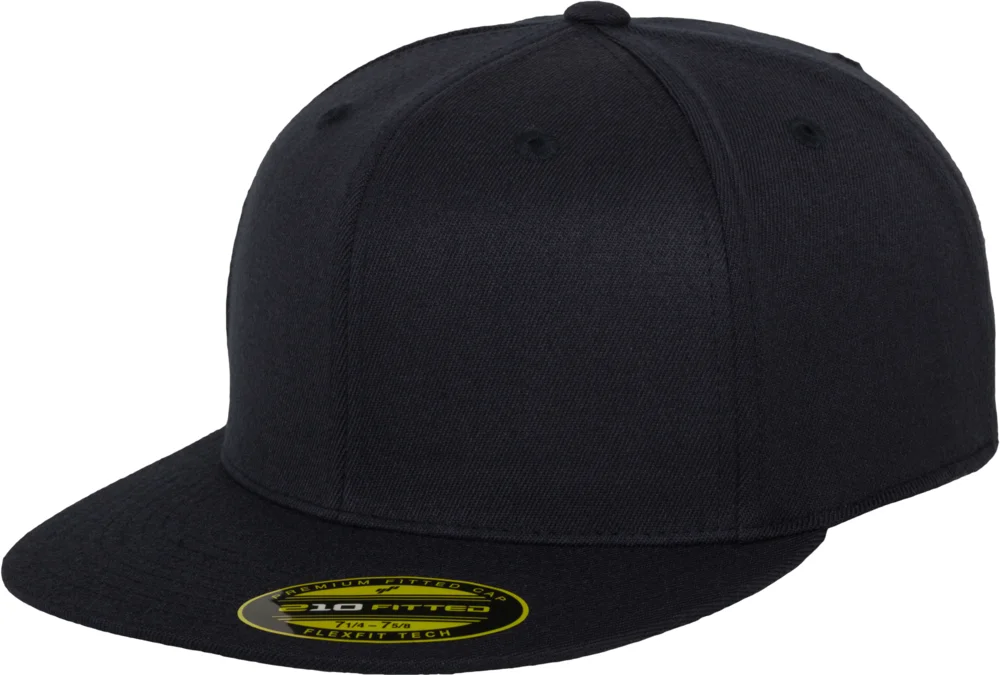 6 Panel Premium 210 Fitted Kappe