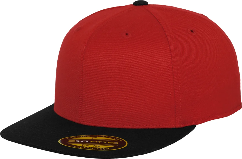 6 Panel Premium 210 Fitted Kappe
