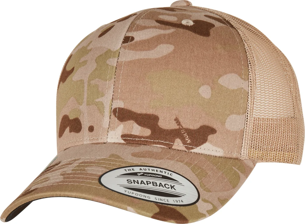 6 Panel Retro Kappe Multicam®