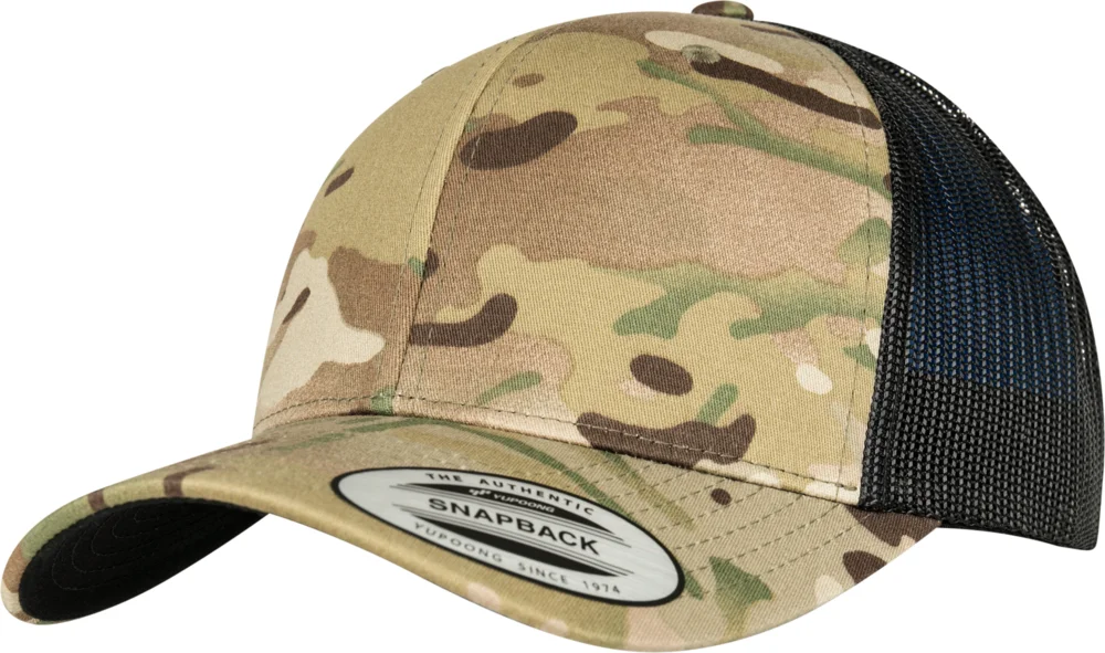6 Panel Retro Kappe Multicam®