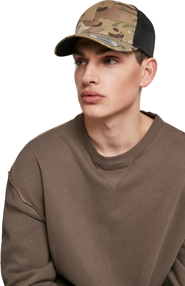 6 Panel Retro Kappe Multicam®