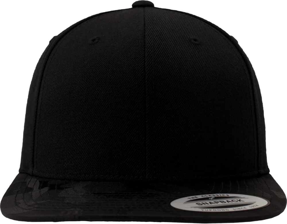 6 Panel Snapback Kappe "Camo"