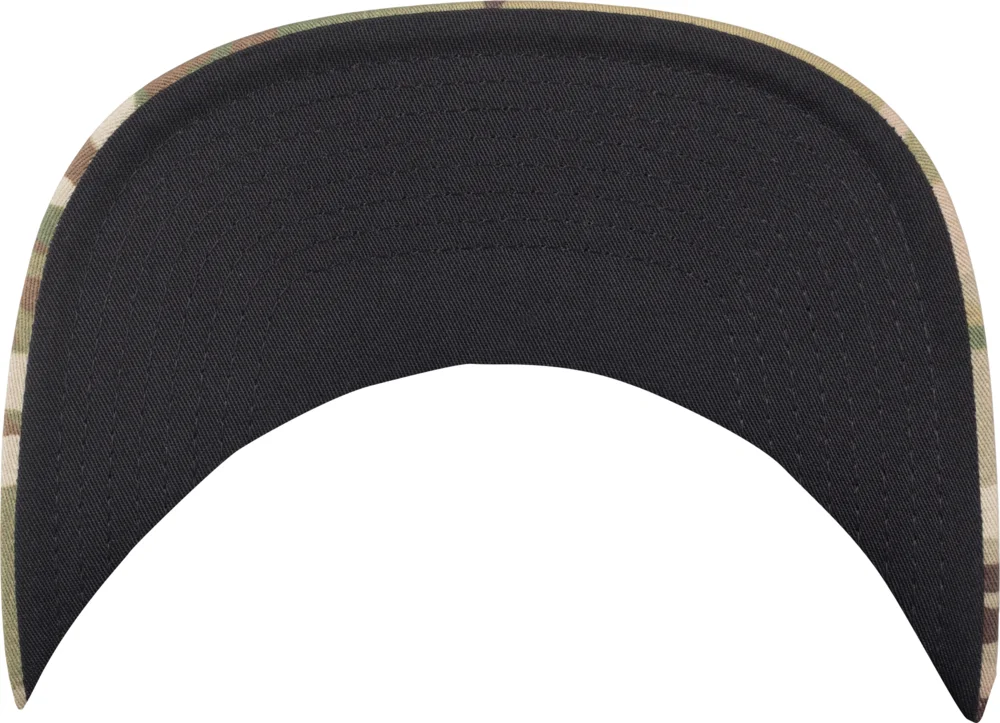 6 Panel Snapback Kappe "Camo"