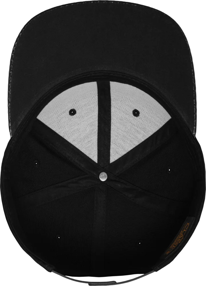6 Panel Snapback Cap "Carbon"