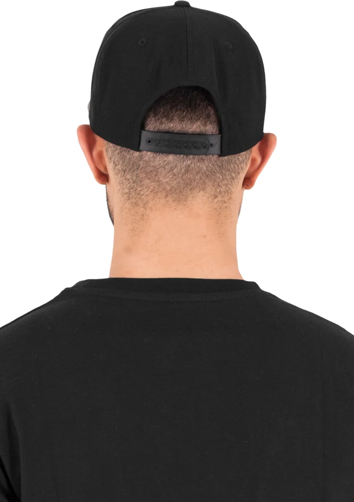 6 Panel Snapback Cap "Carbon"