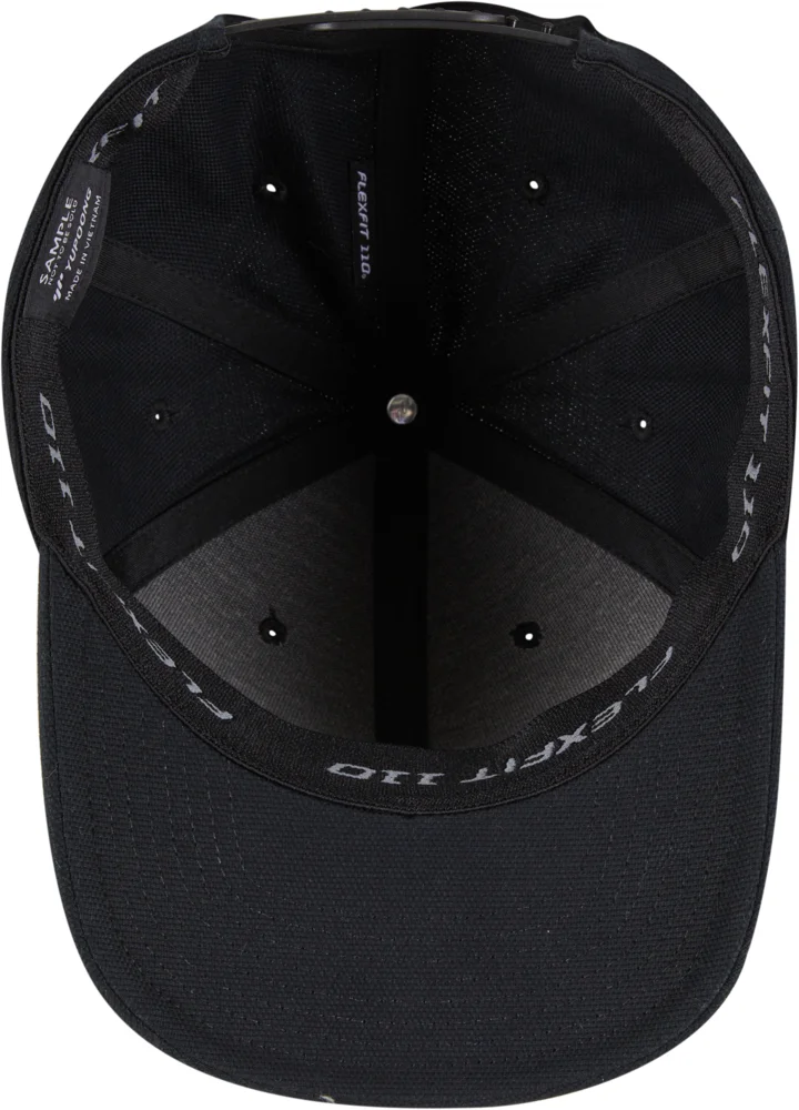6 Panel Snapback Kappe "Curved"