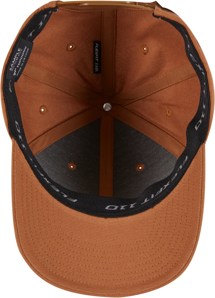 6 Panel Snapback Kappe "Curved"