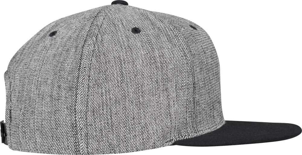 6 Panel Snapback Kappe "Melange"