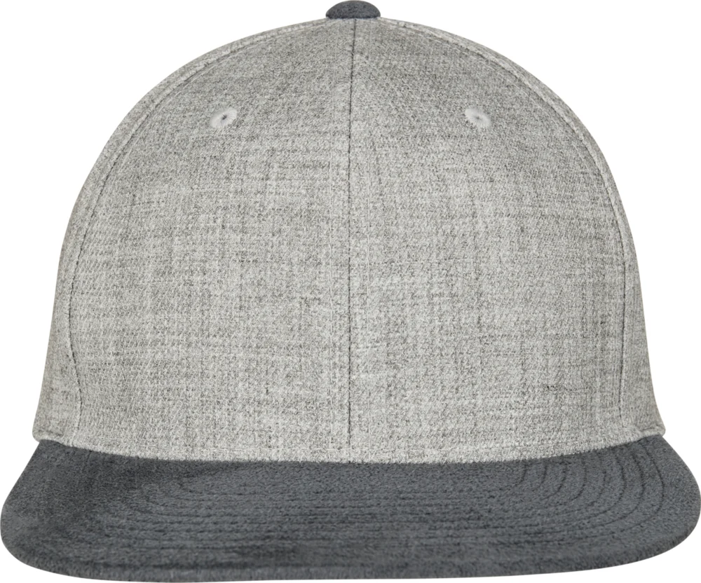 6 Panel Snapback Kappe "Melange"