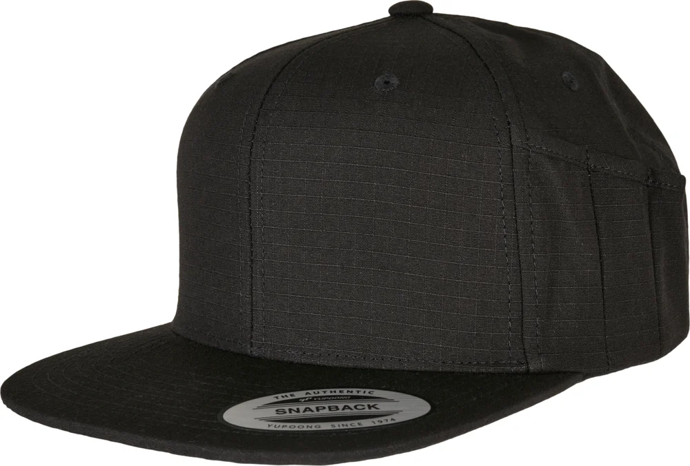 6 Panel Snapback Kappe mit Stiftehalter