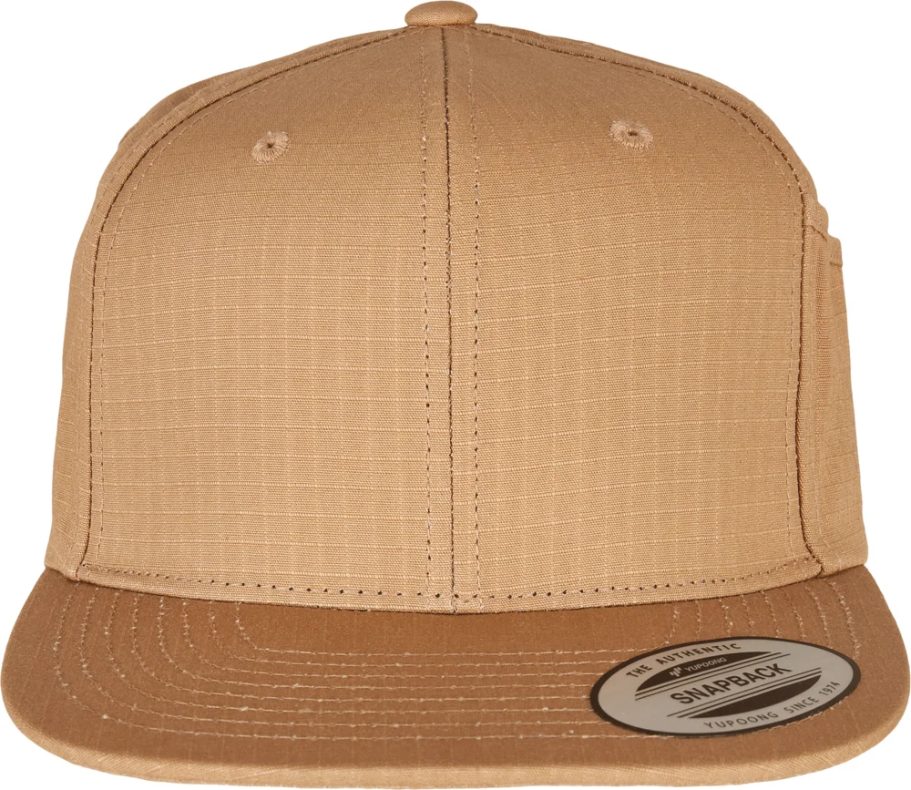 6 Panel Snapback Kappe mit Stiftehalter