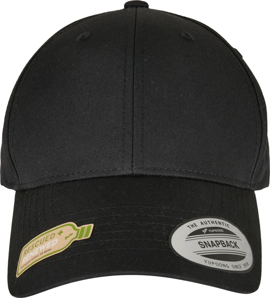 6 Panel Snapback Kappe "Recycled"