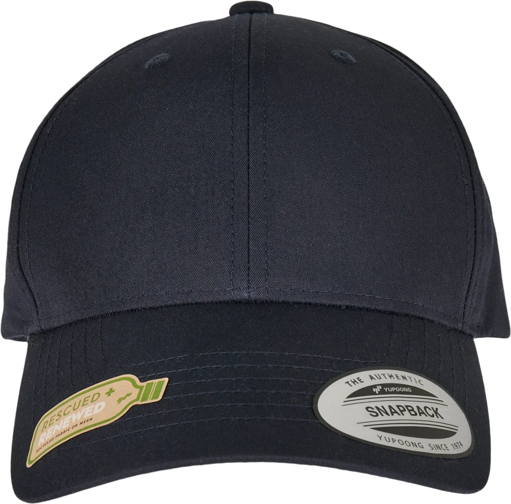 6 Panel Snapback Kappe "Recycled"