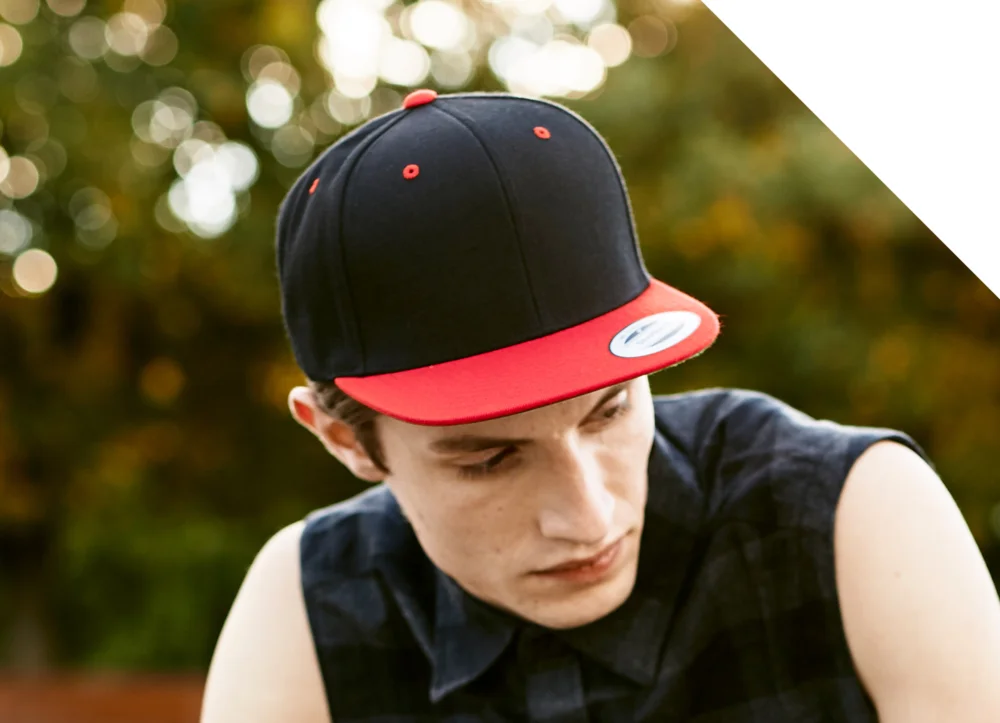 6 Panel Snapback Kappe
