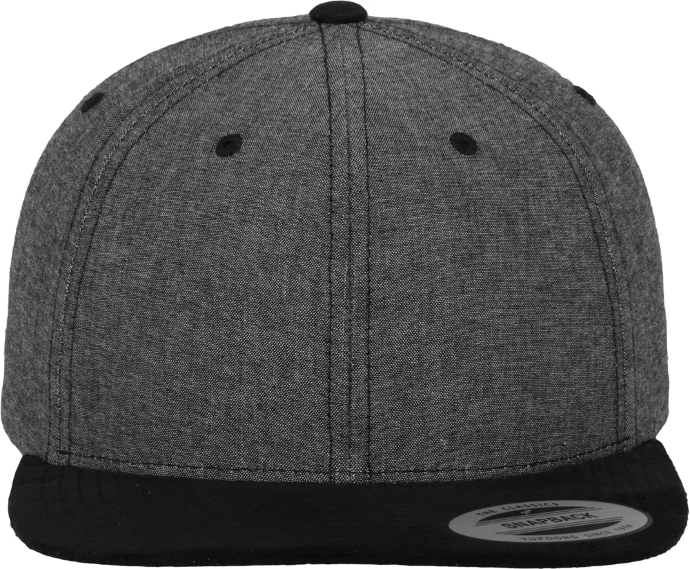 6 Panel Snapback Cap "Suede"