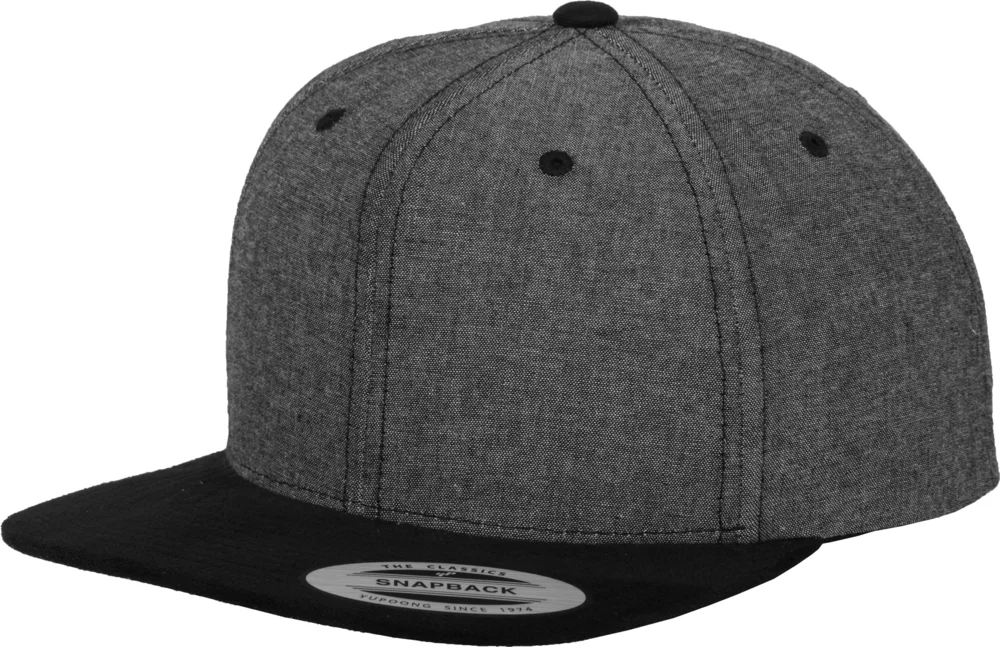 6 Panel Snapback Cap "Suede"