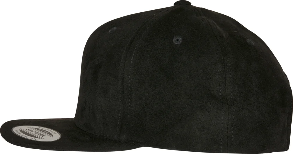 6 Panel Snapback Cap "Suede"