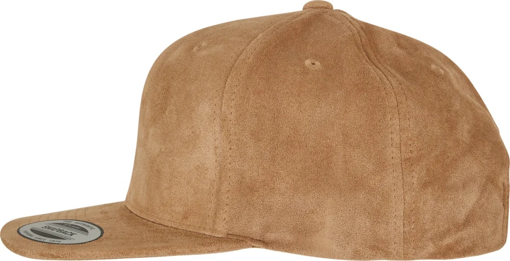 6 Panel Snapback Cap "Suede"