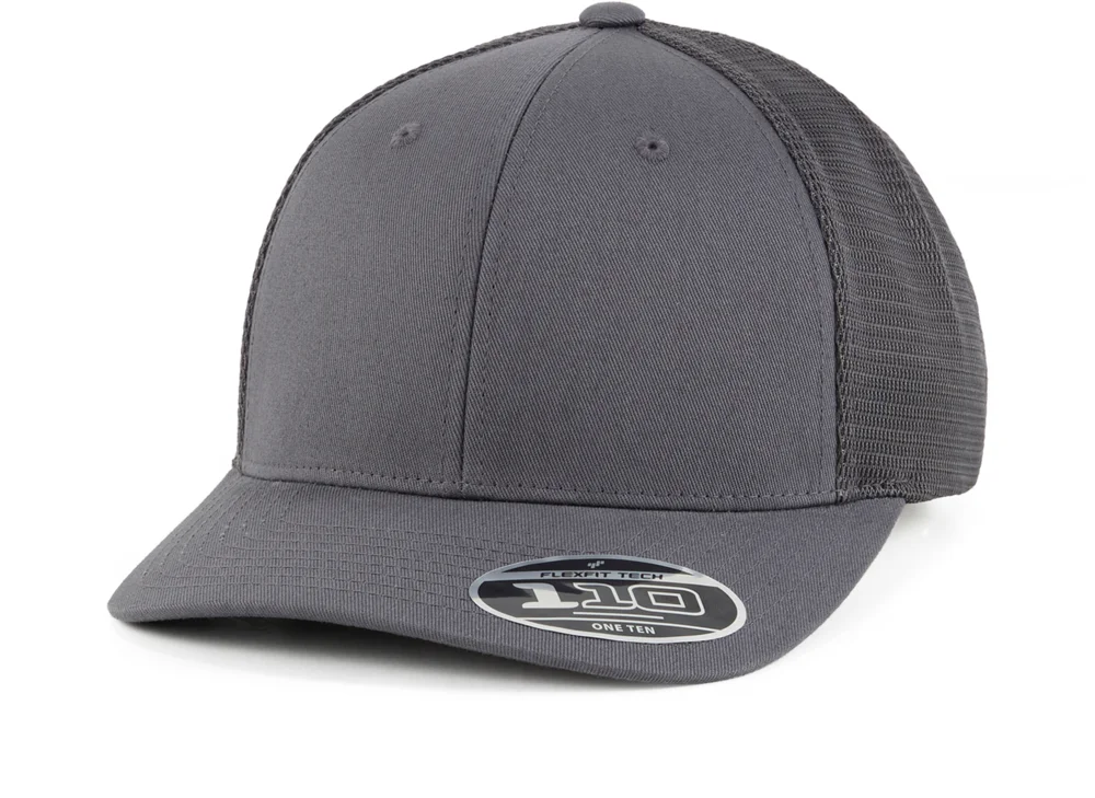 6 Panel Trucker Kappe "Double Mesh"