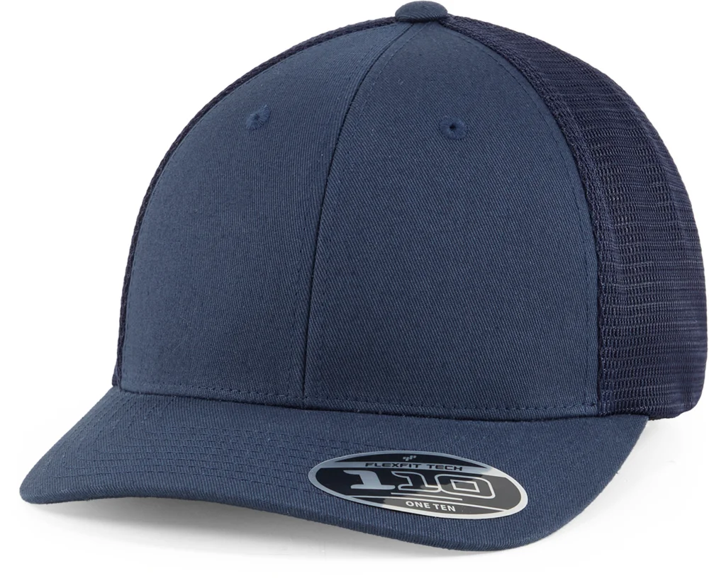 6 Panel Trucker Kappe "Double Mesh"