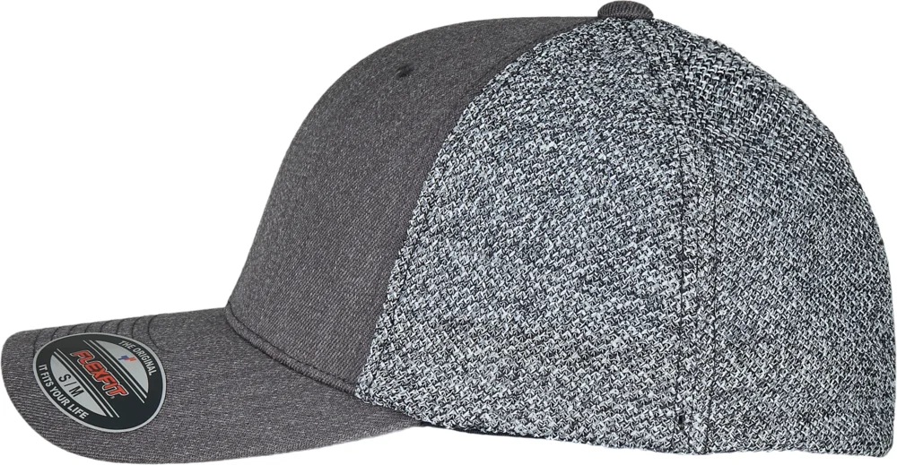 6 Panel Trucker Kappe "Melange"