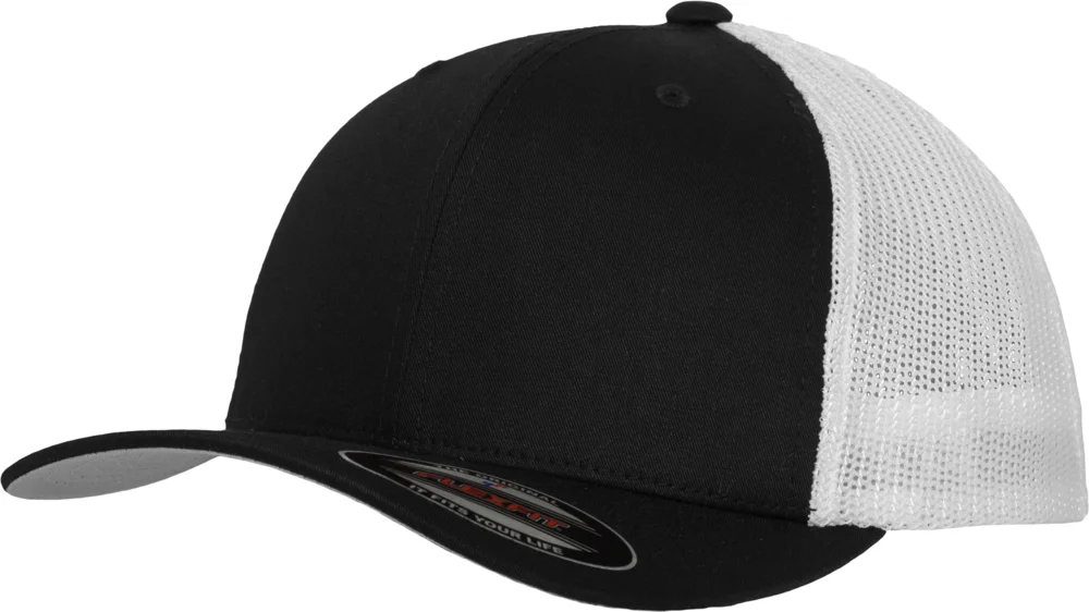 6 Panel Trucker Kappe "Mesh"