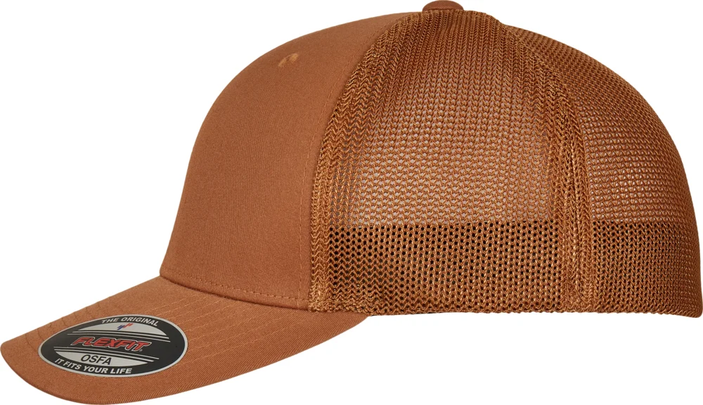 6 Panel Trucker Kappe "Mesh"