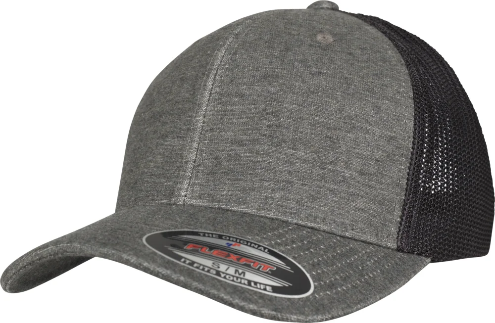 6 Panel Trucker Kappe "Mesh"