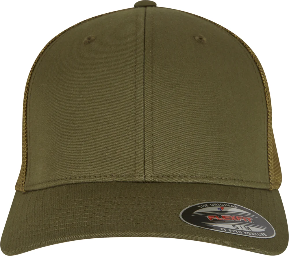 6 Panel Trucker Kappe "Mesh"