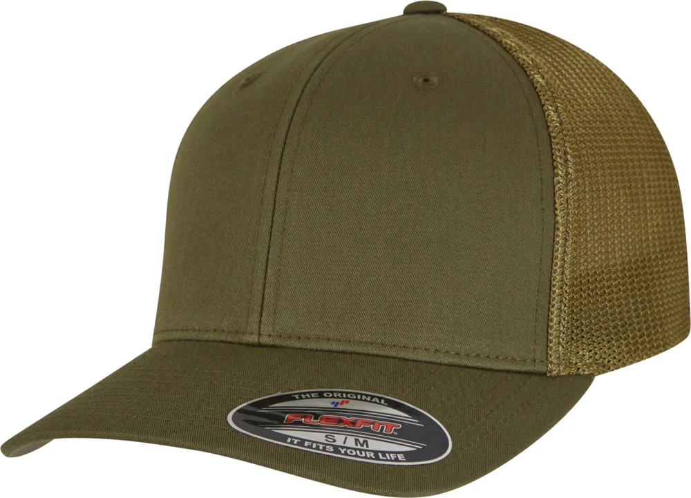 6 Panel Trucker Kappe "Mesh"