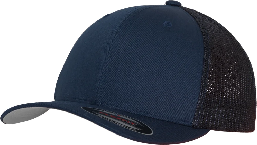 6 Panel Trucker Kappe "Mesh"