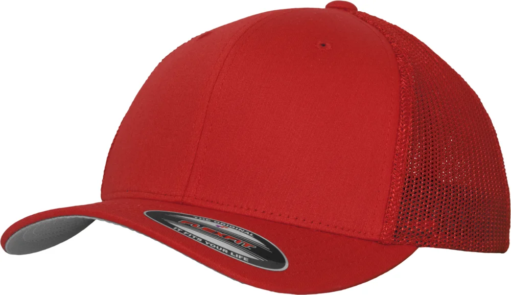6 Panel Trucker Kappe "Mesh"