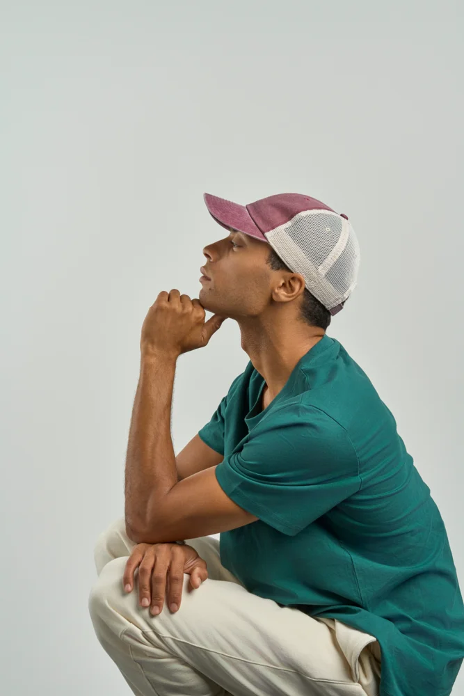6 Panel Trucker Kappe