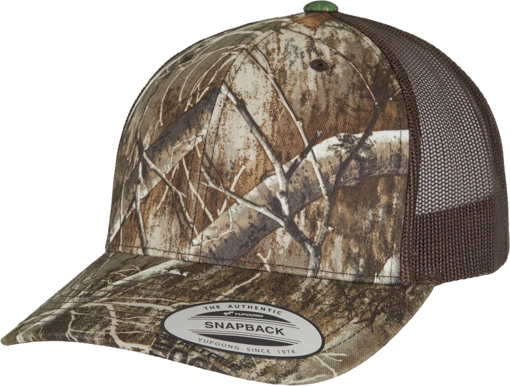 6 Panel Trucker Kappe "Realtree Camo"