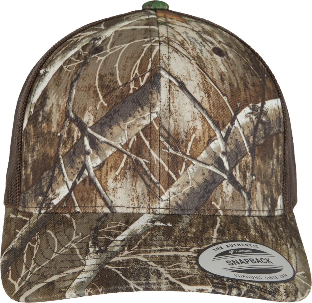 6 Panel Trucker Kappe "Realtree Camo"