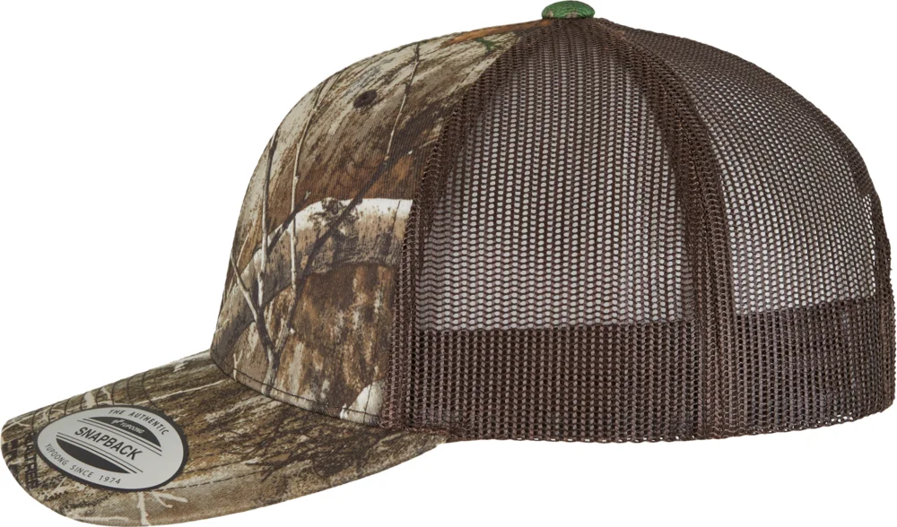 6 Panel Trucker Kappe "Realtree Camo"