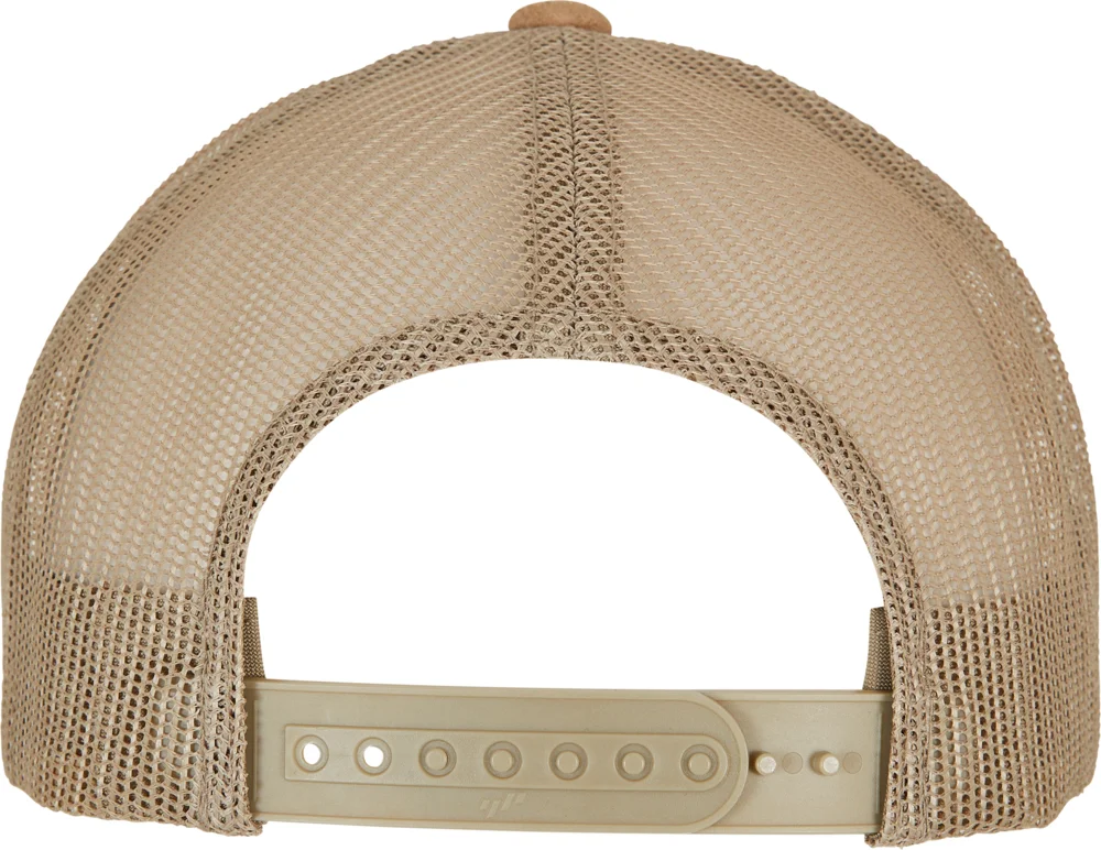 6 Panel Trucker Kappe "Suede"
