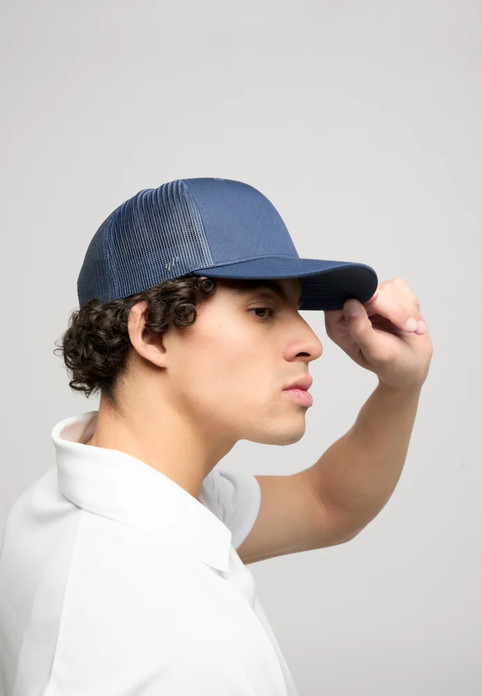 6 Panel Trucker Kappe "Two-Tone"