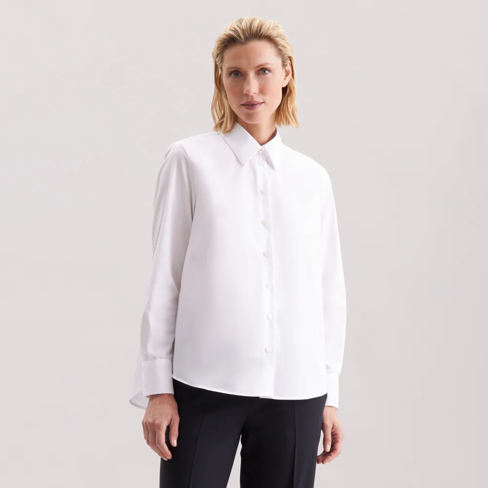 A-Linien Bluse langarm