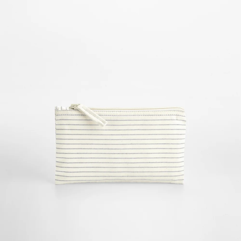 Accessory Bag with Stripes