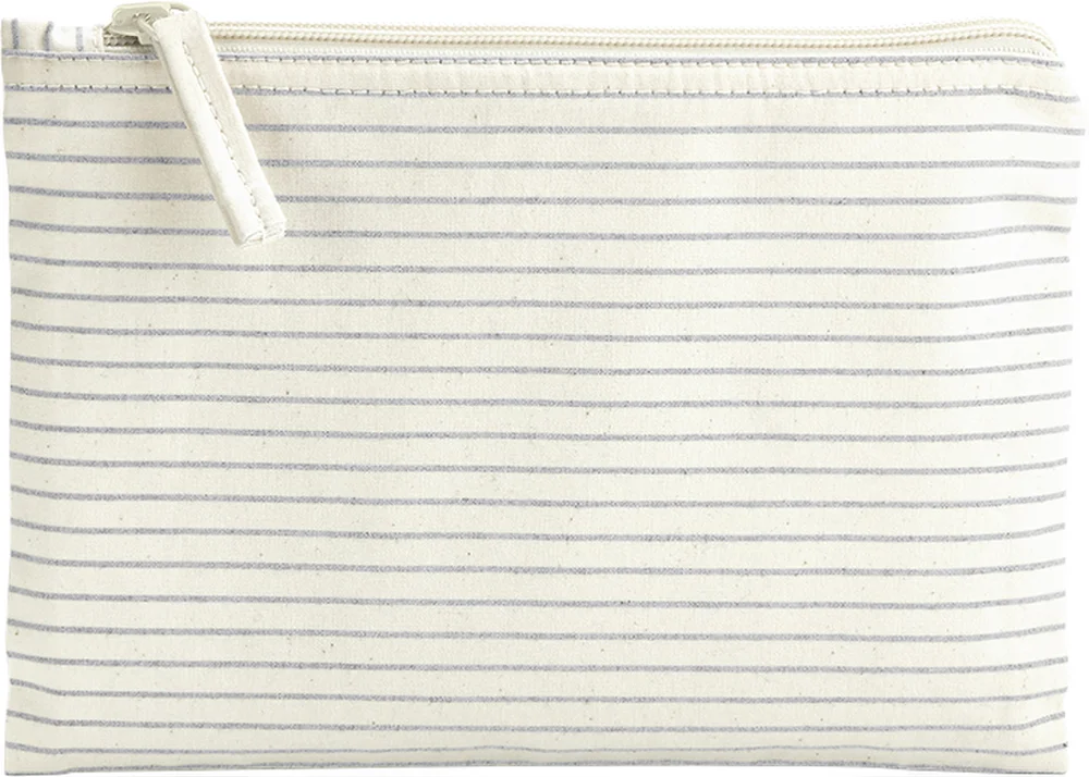 Accessory Bag with Stripes