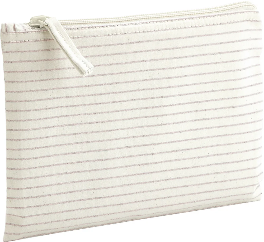 Accessory Bag with Stripes