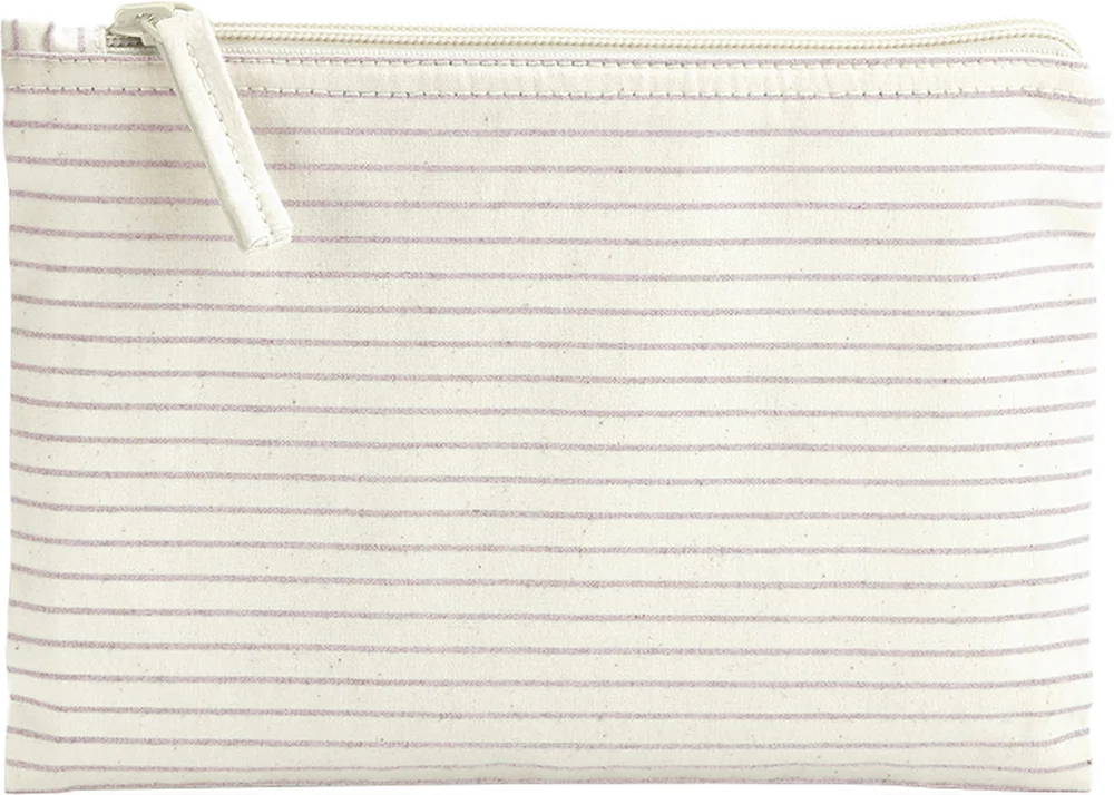 Accessory Bag with Stripes
