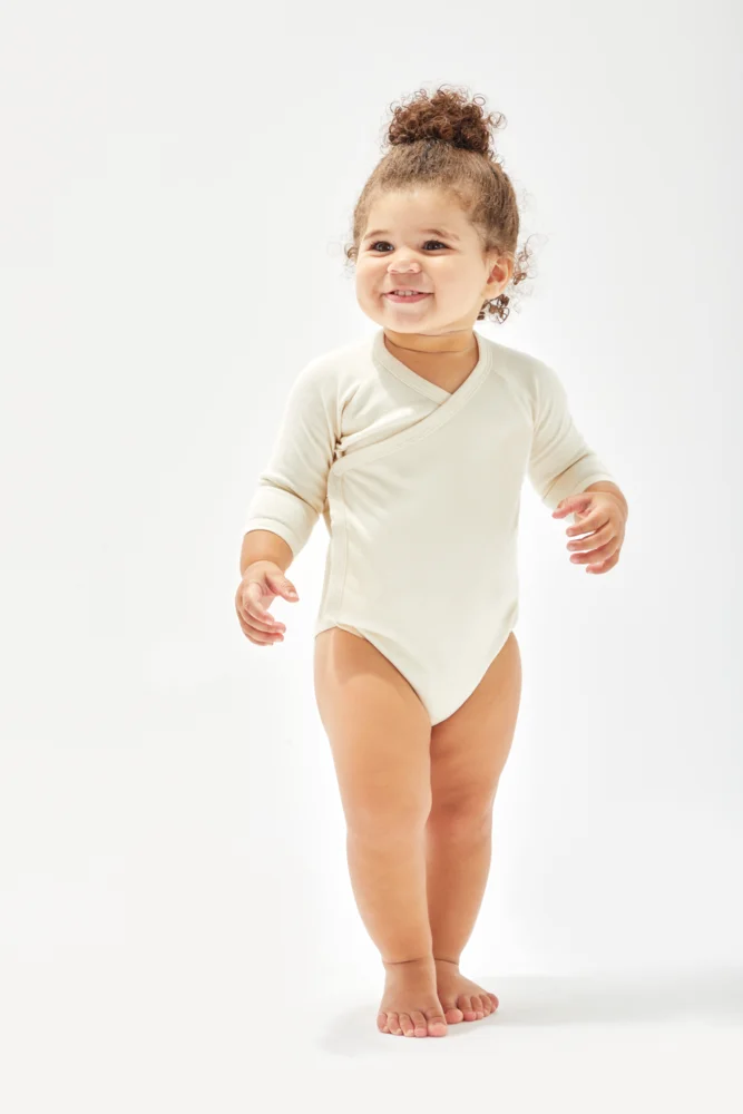 Baby wrap Bodysuit long-sleeve