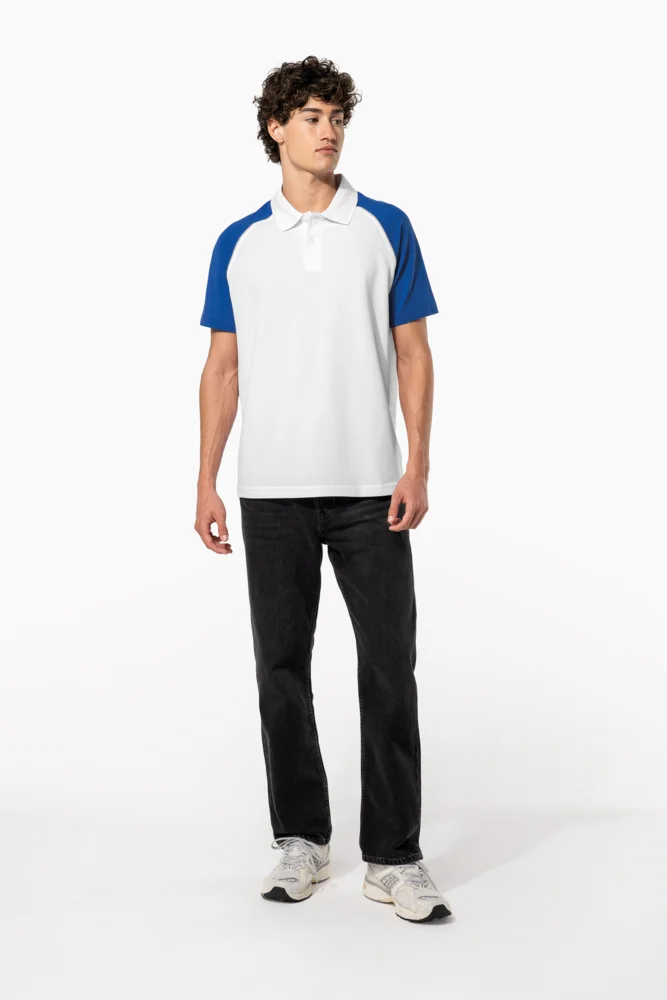 Baseball Piqué Polo