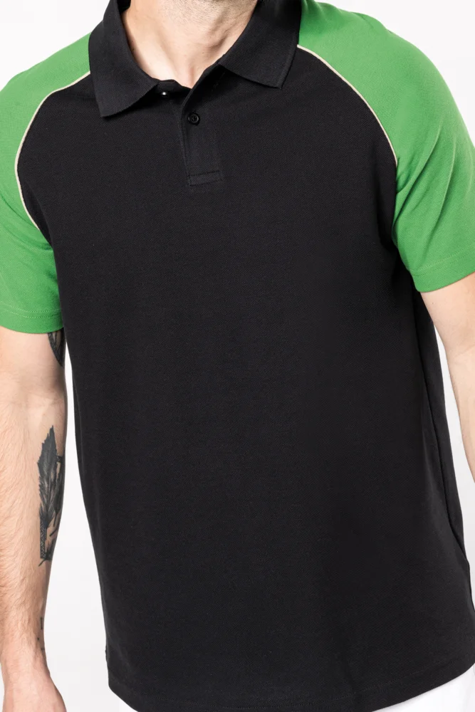 Baseball Piqué Polo