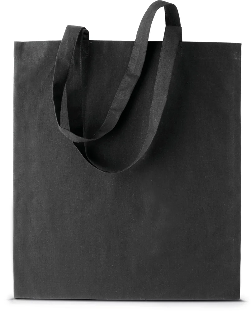 Baumwolltasche mit langem Henkel