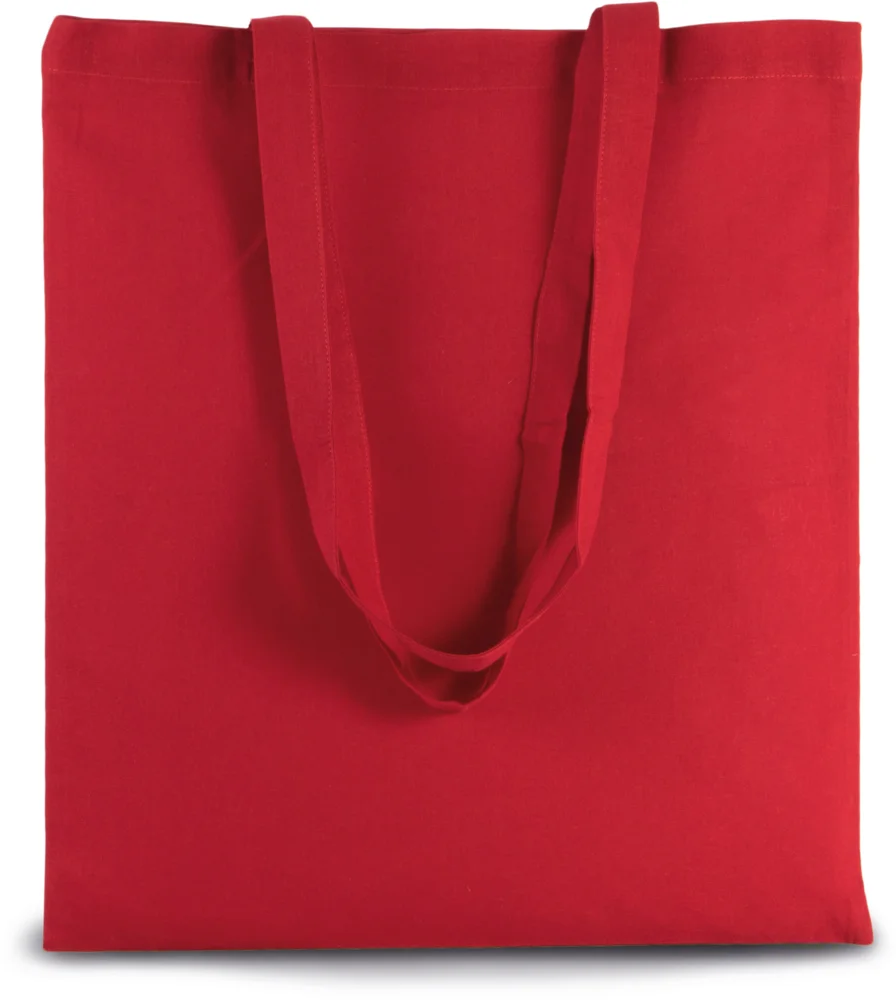 Baumwolltasche mit langem Henkel