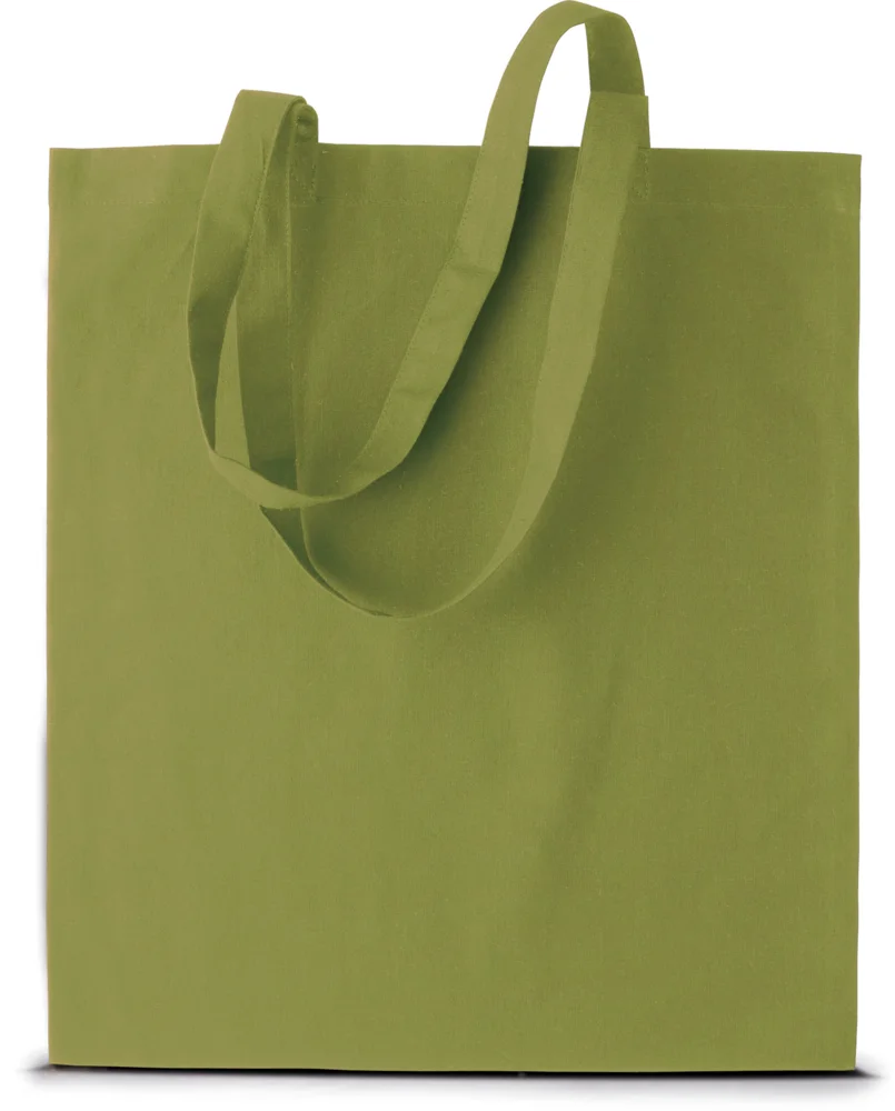 Baumwolltasche mit langem Henkel