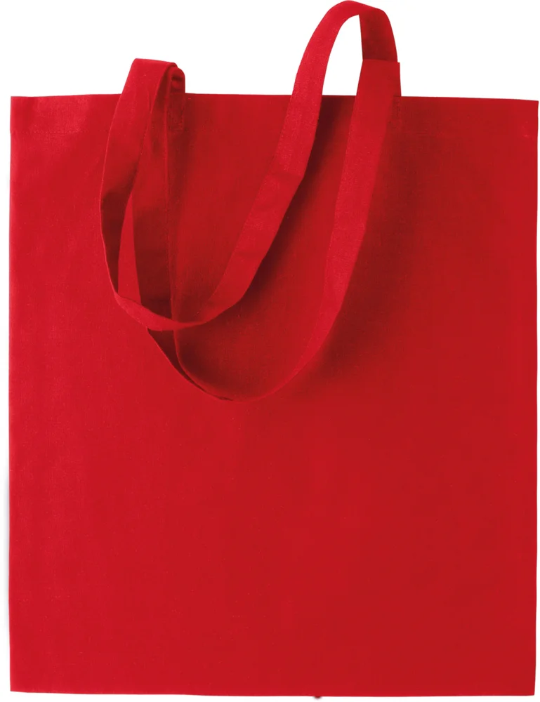 Baumwolltasche mit langem Henkel